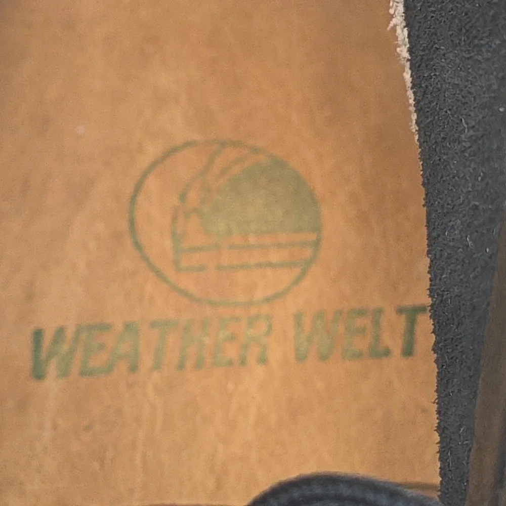 Work‎ American Mason Leather  Men's 6.5 Steel Toe Vibram Sole Weather Welt...